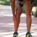 Runner with shin splints pain, one of the most common sports injuries